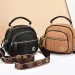 Scomparti a tracolla - Borsa a tracolla regolabile in pelle PU con scomparti multipli, design leggero per l'uso quotidiano_voghion.com