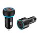 48W PD Fast Car Charger - 130W Max Output, Dual USB C Ports, QC3.0 Quick Charge_voghion.com