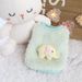 Petstyle Heart-shaped Elephant Small Bean Bag Warm Fleece Puppy Kitten Clothes Cat_voghion.com