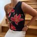 E24TP016 Women's 2025 Summer New Style Slant Shoulder Printed Casual Versatile Top T-shirt_voghion.com