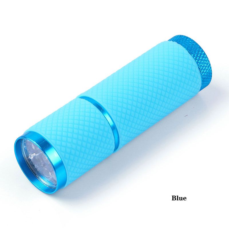 Mini-UV-LED-Licht UV-LED-Lampe Nageltrockner für Gelnägel 9 LED-Taschenlampe Portabilität Nageltrockner Maschine Nagelkunstwerkzeuge UV-Licht_voghion.com