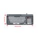 Silent Button Film Office Keyboard Exquisite Ergonomic Design Suitable For Laptop Mac PC_voghion.com
