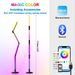 DIY Bluetooth Floor Lamp With RGBIC Color Changing & Wifi Control - Foldable Standing Light For Corner/Desk (16 Million Colors App Control Lighting)_voghion.com