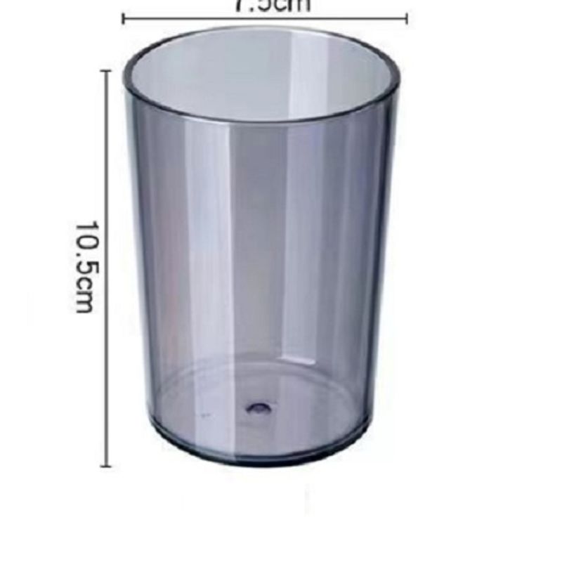 No-Drill Holder With Mouthwash Cup, Wall-Mounted Storage Rack For Bathroom, Toothbrush Cup Set_voghion.com