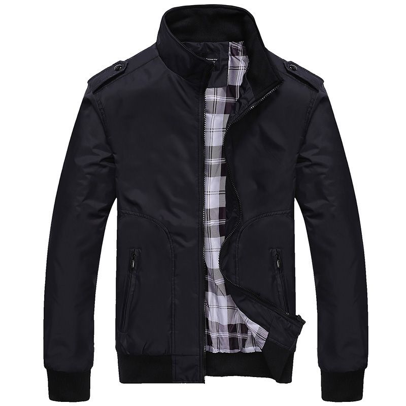 Men's Clothing Men's Jackets Spring New Style Jackets Middle Aged And Elderly Casual Large Size Workwear Spring And Autumn Men's Clothing Size_voghion.com