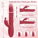 Vibrator Rabbit pentru femei, puternic punct G, telescopic, stimulator clitoridian rotativ, masturbator feminin, sexy pentru adulți_voghion.com