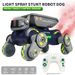 2.4G RC Stunt Robotic Dog - Electronic Pet Toy With Arm Swing, Spray, Sound & Light Effects For Boys (Remote Control Smart Robot Car)_voghion.com