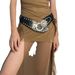 Women's Rhinestone Waist Cincher, Stretch Elastic Belt For Dresses & Coats_voghion.com