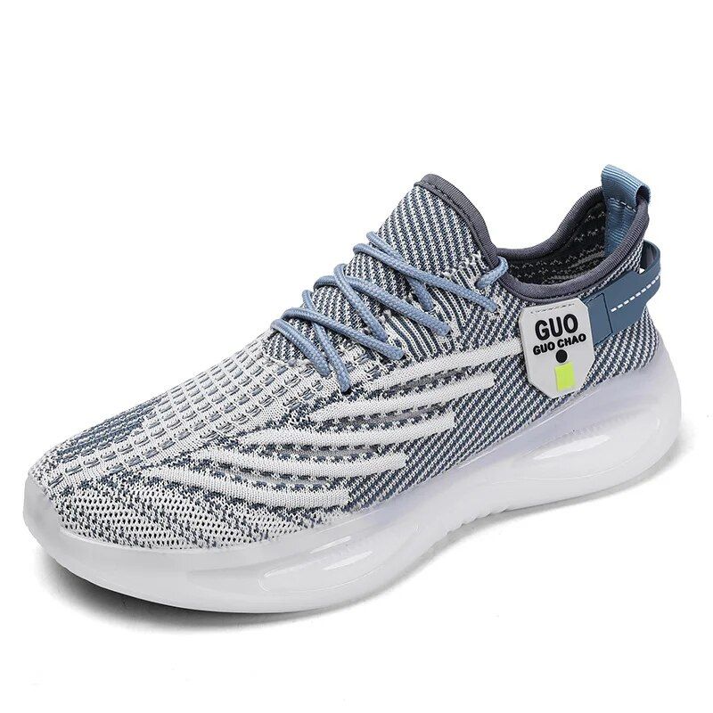 Zapatillas deportivas con puntera de acero para hombre, transpirables, para correr, caminar, ligeras, para interior y exterior._voghion.com