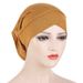 Women's Hats new style multi-color forehead cross tube hat fashionable solid color mercerized cotton bottom hat in stock_voghion.com