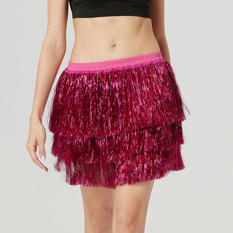 Neu Quaste Kurz Für Frauen Fashion Party Sexy Halb Rock_voghion.com