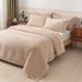 Baby Cover Three Piece Set Winter Thickened Milk Blanket Double Sided Tatami Coral Fleece Quilted Bed Sheet_voghion.com