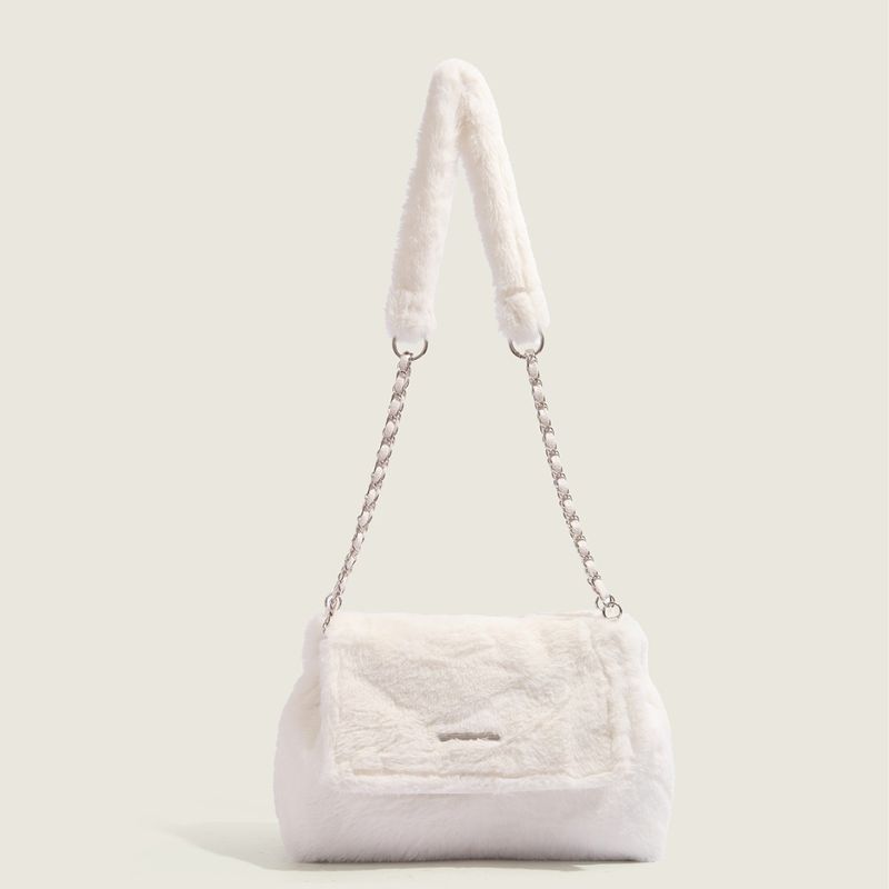 Forêt Instagram style haute allure automne et hiver atmosphère enveloppe femme grande capacité extérieur simple épaule_voghion.com