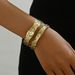 Ins Light Luxury Style Wrinkle Opening Personalized Double Layer Niche Design Sense Bracelet Versatile Handpiece_voghion.com
