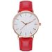 High-Quality NO Leather Strap Simple Business Men's Watch Minimalist Ultra-Thin Unbranded_voghion.com