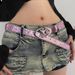Y2K Hottie American Women's 2025 New Jeans Pasek dekoracyjny w stylu Hundred Ins_voghion.com