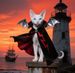 New Halloween Pet Dog Vampire Cloak Cat Cape Transformation Funny Costume_voghion.com