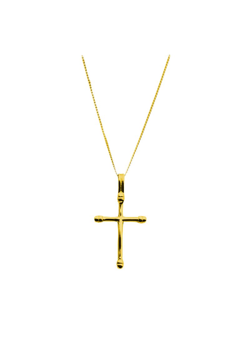 LDR9109 Collana con croce retrò in argento S925_voghion.com