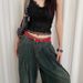 Korean Minimalist Women's Niche Design, Fashionable And Versatile. Red With Skirt, Jeans Belt_voghion.com