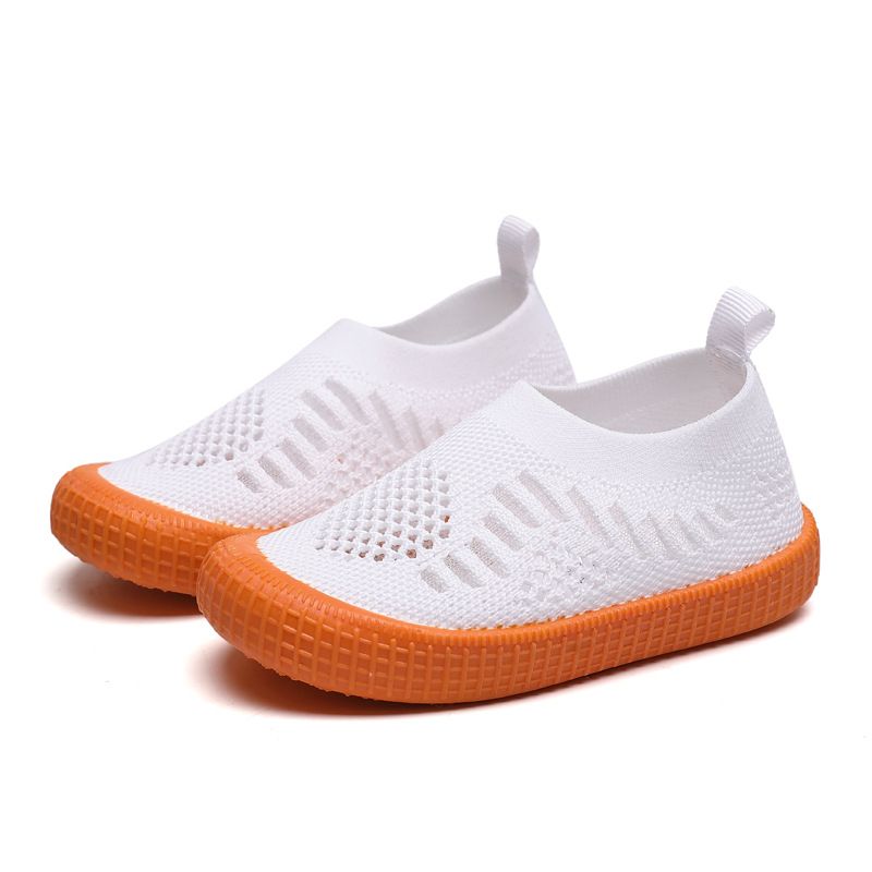 Nanlu der neue kinder sport fly gewebt atmungsaktive freizeitschuhe, weiß gestrickte hohl mesh schuhe für kinder und_voghion.com