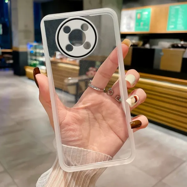 Einfache, schöne Telefonhülle für itel RS4, vollständiger Kameraschutz, Anti-Fall-, transparente, weiche Abdeckung_voghion.com