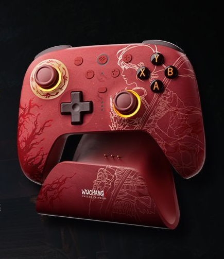 8BitDo Mingmo Collaboration Wireless Game Controller für PC Steam Motion Sensing Android RGB Drei-Modus Dual-Cut Trigger_voghion.com