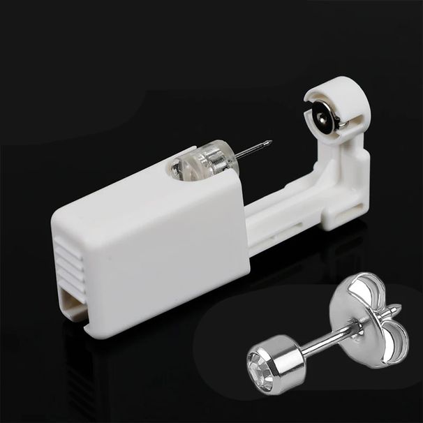 1-4 pezzi monouso, sicuro e indolore, strumento per piercing all'orecchio, kit sterile per piercing, orecchini, anelli al naso, set di pistole per piercing_voghion.com