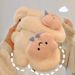 2025 Cute 3D Cartoon Plush Gloves With Neck Hanging And Thickened Velvet For Autumn And Winter_voghion.com