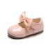 Princess Girls Toddlers Infants Shoes Children's Flats With Ribbon Bow-knot PU Patent Leather Kids Mary Janes Soft_voghion.com