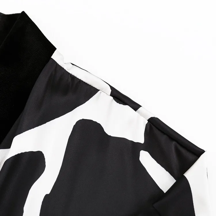 Women's clothing satin pajamas for women spring large size three-quarter sleeves cool nightgown bathrobe home wear for women_voghion.com