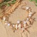Conch Seestern Urlaub Böhmischen Stil Mode frauen Shell Perle Fußkettchen_voghion.com