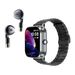 D8pro Smartwatch met Bluetooth-bellen en ingebouwde Bluetooth-headset - Unisex fitnesstracker met hartslag-, bloedzuurstof- en slaapmonitoring_voghion.com