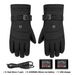 Electric Heated With 3 Levels 4000mAh Rechargeable Battery Powered Heat Gloves Winter Outdoors Thermal Skiing_voghion.com