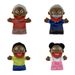Toy African Family Plush Hand Puppet For Creative Roleplaying_voghion.com