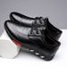 TerraStride 2025 Spring New Men's Business Casual Leather Breathable Soft Sole Slip-On Hidden Height Increase Driving Shoes_voghion.com