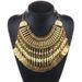Coin Necklace alloy palace fashion exaggerated coin necklace_voghion.com