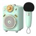 Bluetooth Speaker With Microphone Karaoke Function With Voice Change; FM Radio; TF Card_voghion.com