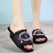 2024 Original neues Produkt Strass Denim Hausschuhe Quaste Flip-Flops Dicke Unterseite Flache Ferse Damen Sandalen Casual Vielseitig_voghion.com
