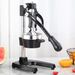 SOGA Commercial Manual Juicer Hand Press Juice Extractor Squeezer Orange Citrus Matte Black_voghion.com