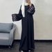 Women's Clothing Dubai Arabic Embroidery Embroidered Robe Fashion Abaya Robe Long Skirt Spot_voghion.com