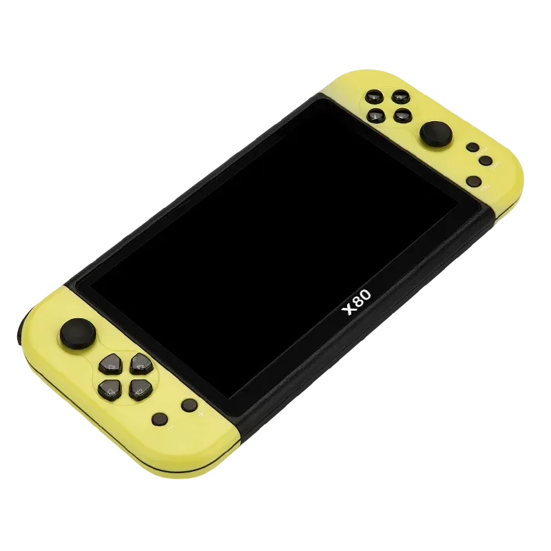 Coopreme X80 bærbar konsol 7-tommer HD storskærm Arcade PS1 Emulator Multifunktion Nostalgia Classic PSP håndholdt_voghion.com