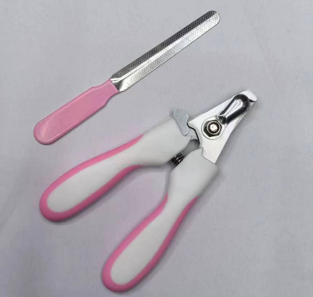 Set di forbici per animali domestici con lima per cani e gatti, tronchesi per unghie in acciaio inossidabile_voghion.com