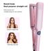 Infrared Ceramic Glaze Curler Straightening Plate Wide Electric Hair Straightener_voghion.com