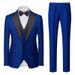 CT New Three-Piece Men's Double-Slit Formal Suit Set_voghion.com