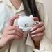 Cute Cute Lonely Squatting Self-deprecating Bear Suitable For AirPodsPro Third Generation Earphone Case Apple Protective Case_voghion.com