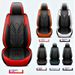 Modes sporta automašīnas spilvens, četri gadalaiki, universāls, pilnībā apkārtējs, augstas klases ādas sēdekļa pārvalks, melnbalts, spilvenveida, viegls, grezns sēdekļa pārvalks_voghion.com