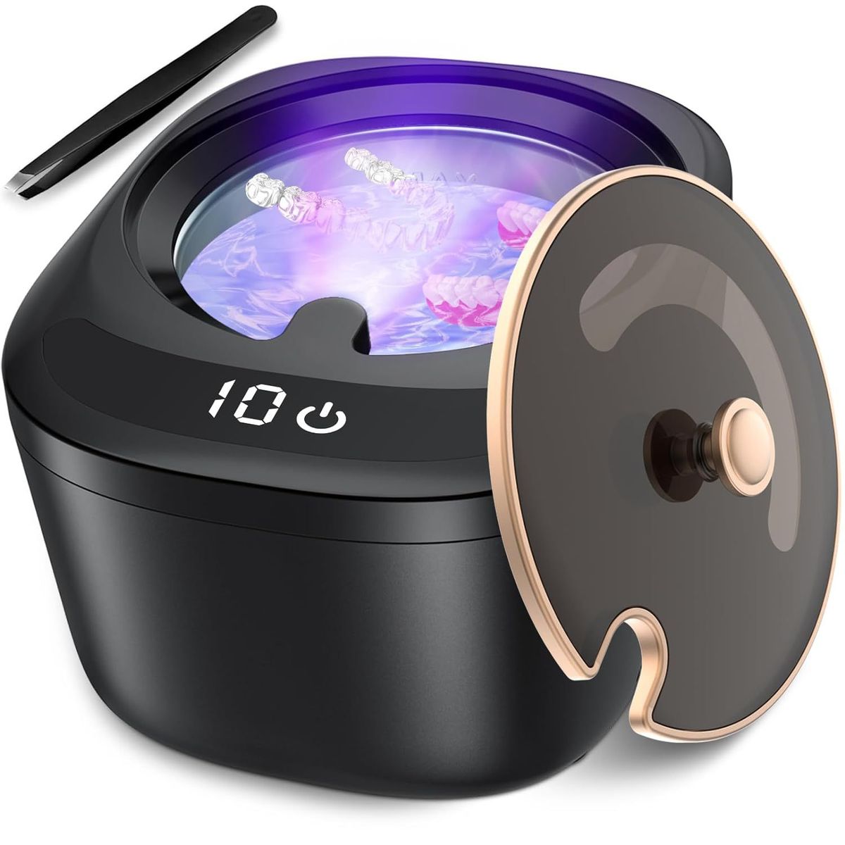 Household Appliances Cleaning Machine High Frequency Vibration Ultraviolet Light Sterilization Cleaning Machine_voghion.com