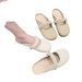 Soft Soled Toe Cap Slippers In Spring And Summer 2025, New Pearl Half Support Single Shoes Wearing Outside, Anti Slip_voghion.com