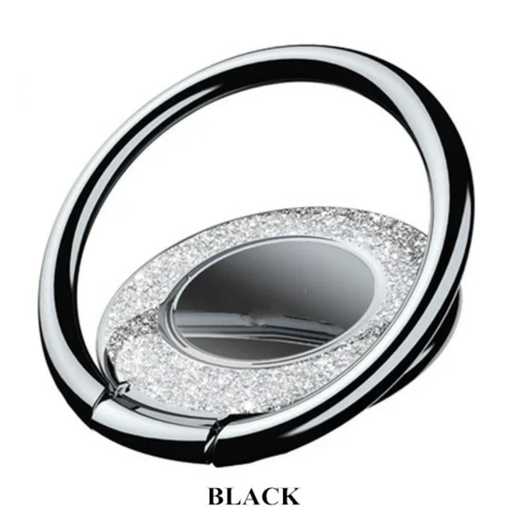1/2pcs Luxury Universal Mobile Cell Phone Holder 360 Rotate Finger Ring Stand Glitter Rhinestone Desk Grip Bracket for All Smartphone_voghion.com