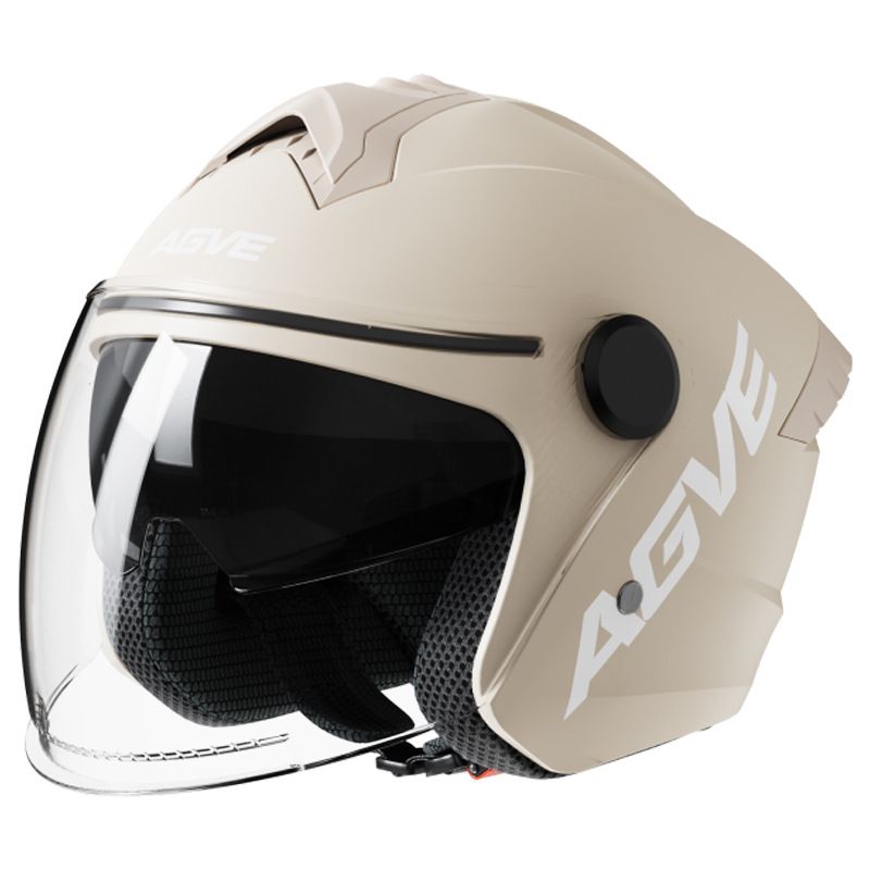 3C Certified 3/4 Motorcycle Helmet With Dual Visor - Lightweight ABS Electric Scooter Half Helmet For Men & Women - Commuter Retro Open Face Helmet_voghion.com